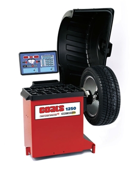 Coats 1250 2D Wheel Balancer with Laser Guided Operation
