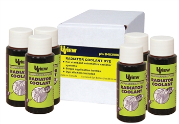 UView Ultraviolet Systems Inc B483906 Radiator Coolant Dye Bottles