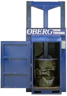 Bedford Oberg D-60 Hydraulic Drum Crusher